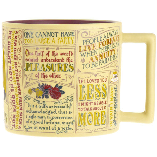 Jane Austen Heat-Transforming Mug