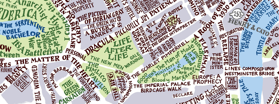 Mapping Fictional London