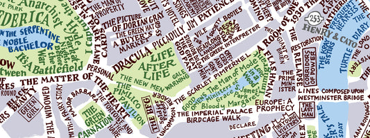 Mapping Fictional London