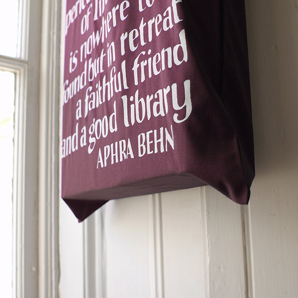 Aphra Behn Library Bag