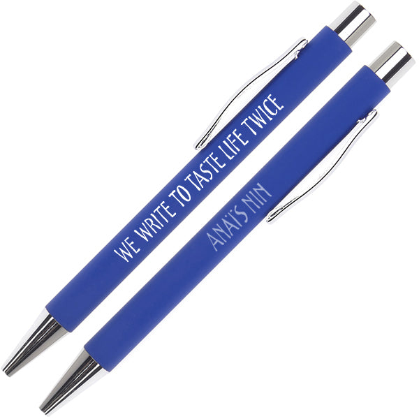 Anaïs Nin Writerly Quote Pen