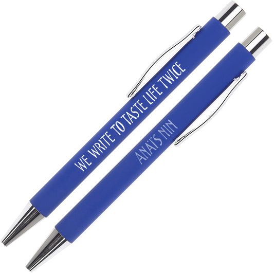 Anaïs Nin Writerly Quote Pen