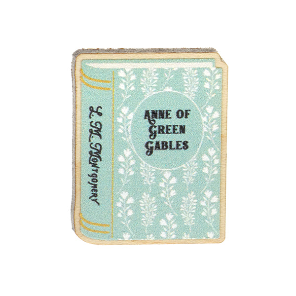 Anne of Green Gables Wooden Brooch