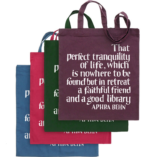 Aphra Behn Library Bag