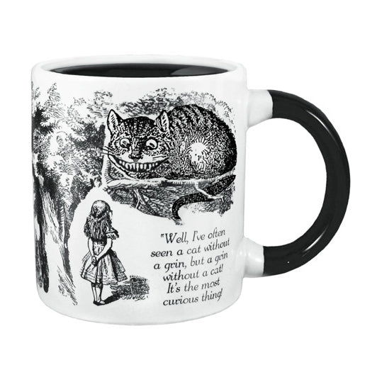 Disappearing Cheshire Cat Mug