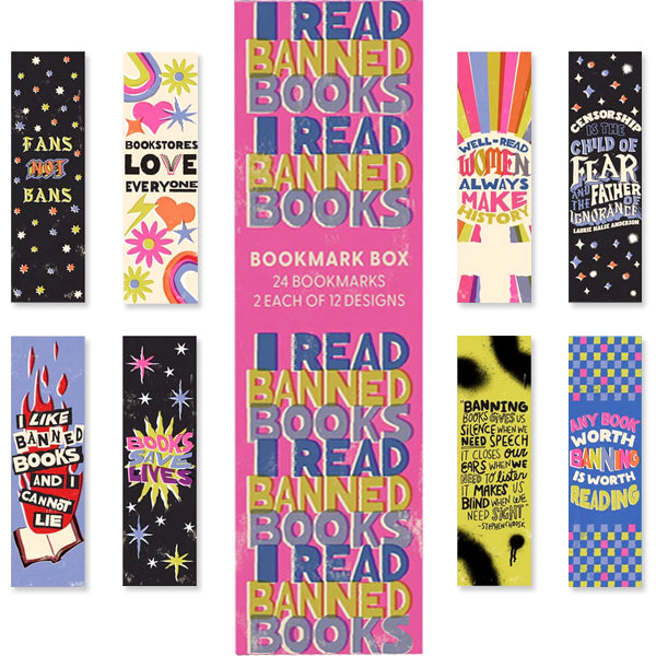 I Read Banned Books Bookmark Box