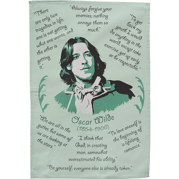 Oscar Wilde Tea Towel