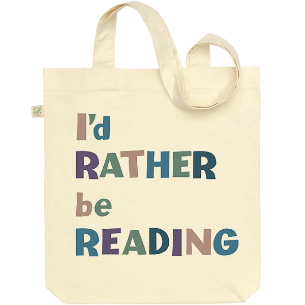 I'd Rather be Reading Tote Bag – The Literary Gift Company