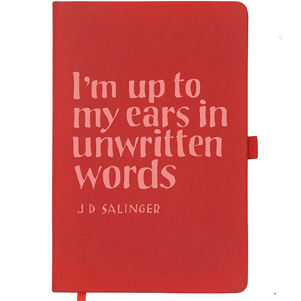 J D Salinger Writerly Quote Notebook