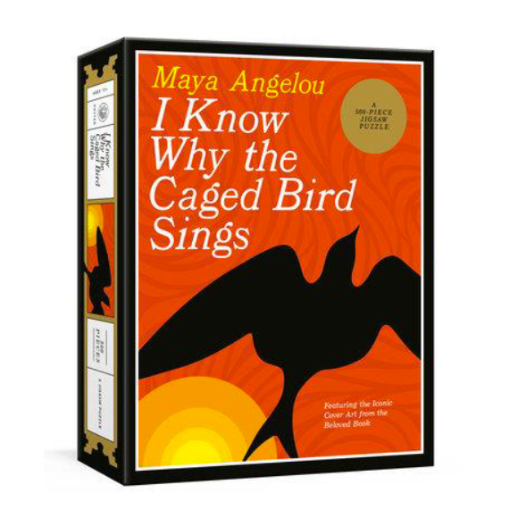 Maya Angelou I Know Why the Caged Bird Sings 500 Piece Jigsaw Puzzle