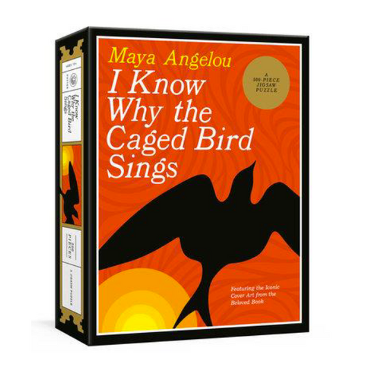 Maya Angelou I Know Why the Caged Bird Sings 500 Piece Jigsaw Puzzle