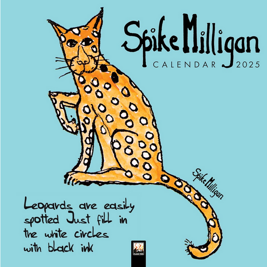 Spike Milligan 2025 Wall Calendar