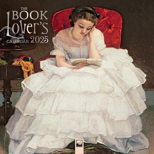 Book Lovers 2025 Wall Calendar