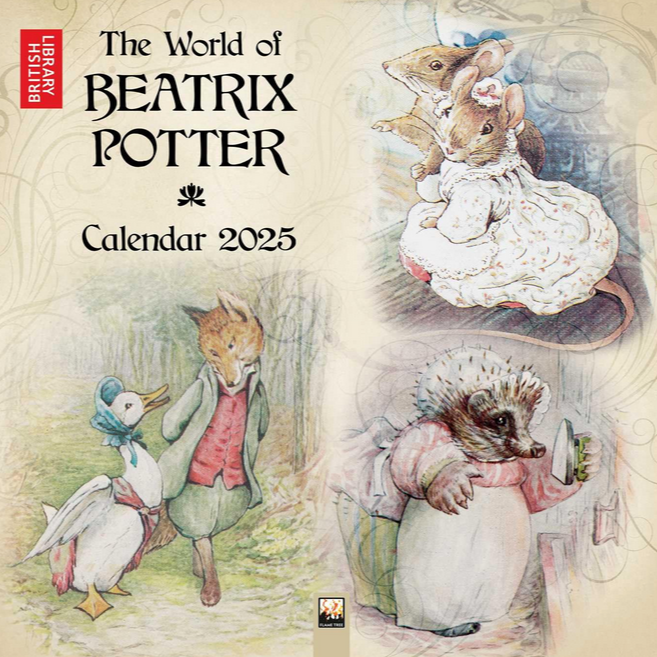 The World of Beatrix Potter 2025 Wall Calendar