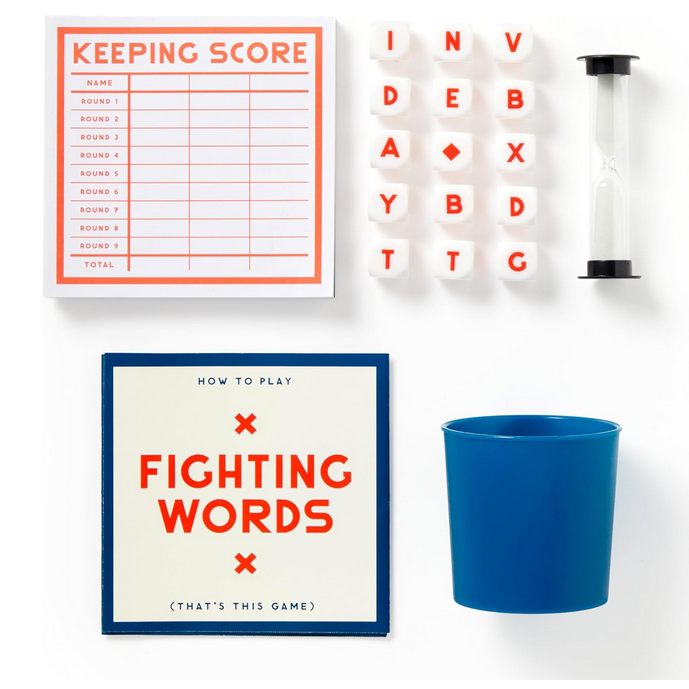 Fighting Words Dice Game