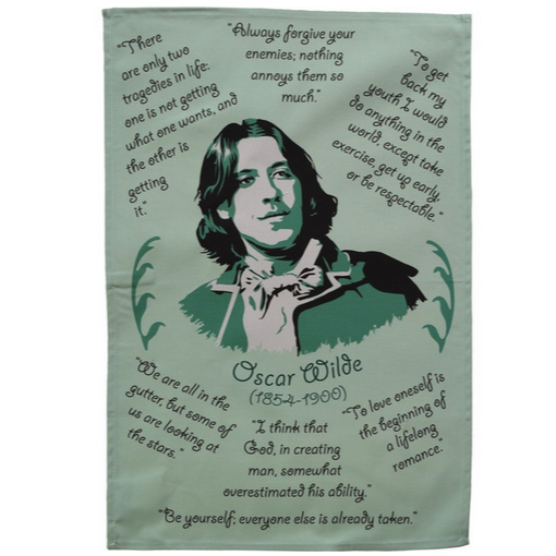 Oscar Wilde Tea Towel