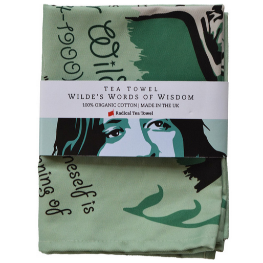 Oscar Wilde Tea Towel