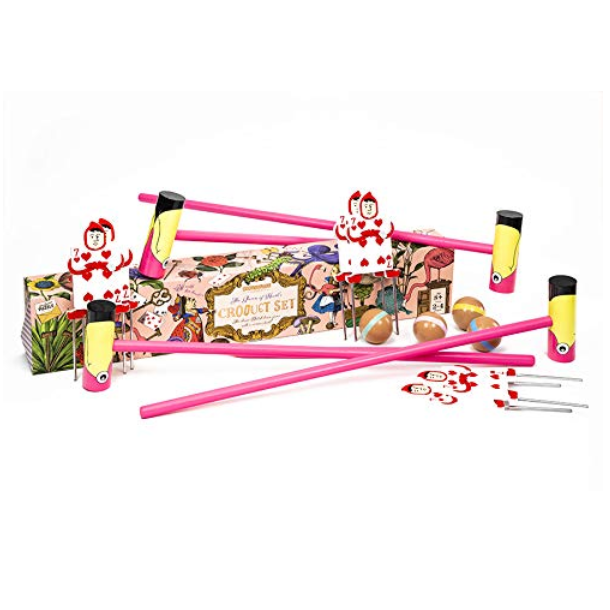 Alice in Wonderland Flamingo Croquet Game Set