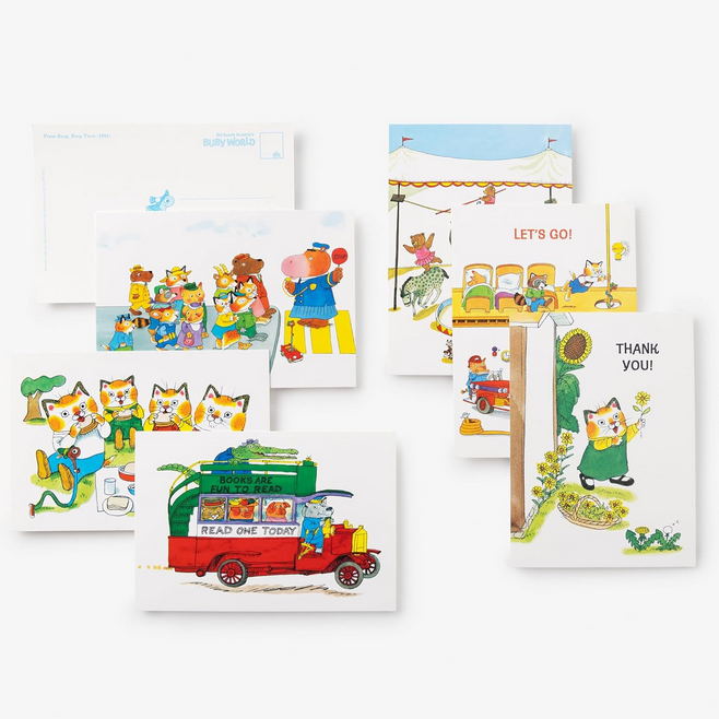 Richard Scarry's Busy, Busy Box of Postcards