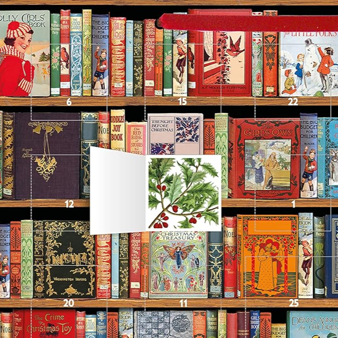 Bodleian Libraries: Christmas Bookshelves Advent Calendar