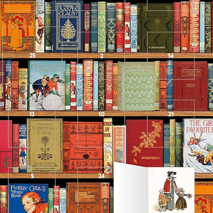 Bodleian Libraries: Christmas Bookshelves Advent Calendar