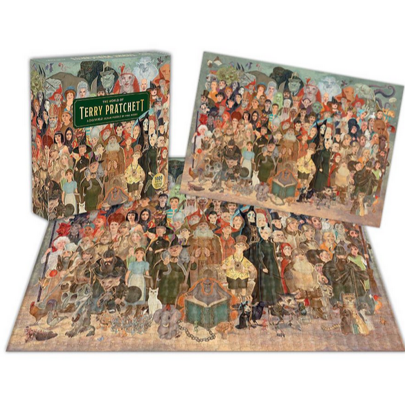 The World Of Terry Pratchett 1000-piece Jigsaw Puzzle