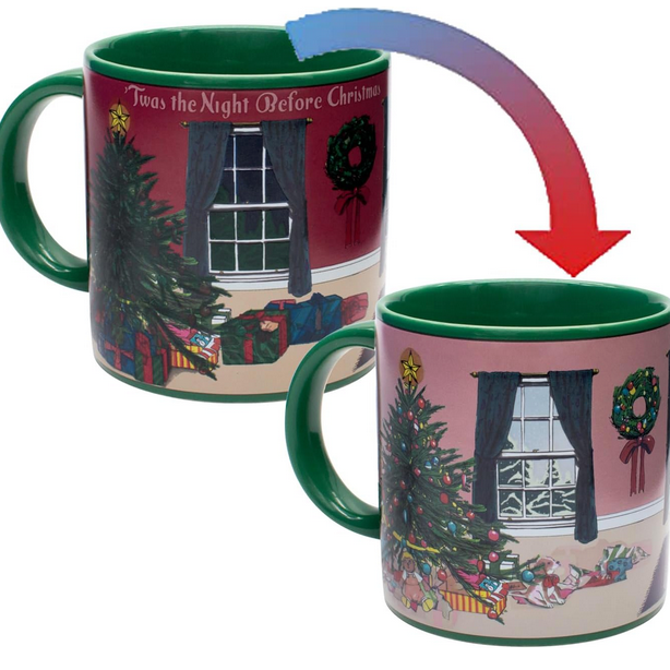 'Twas The Night Before Christmas Heat Transforming Mug