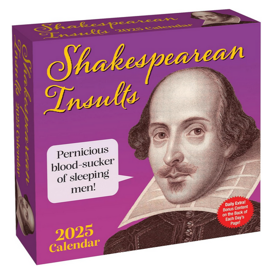 Shakespearean Insults 2025 Page-a-Day Calendar