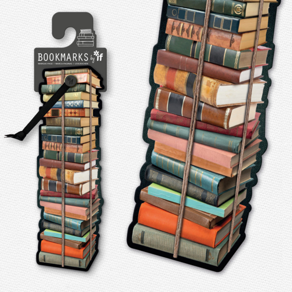 Stack of Books Bookmark