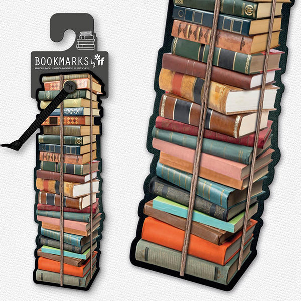 Stack of Books Bookmark