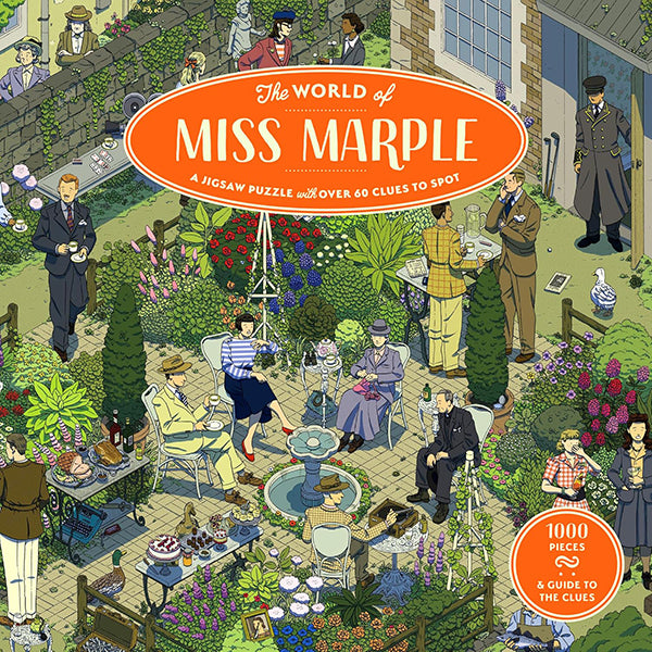 The World of Miss Marple 1000-Piece Jigsaw Puzzle