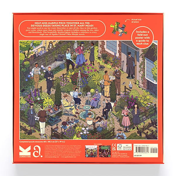 The World of Miss Marple 1000-Piece Jigsaw Puzzle