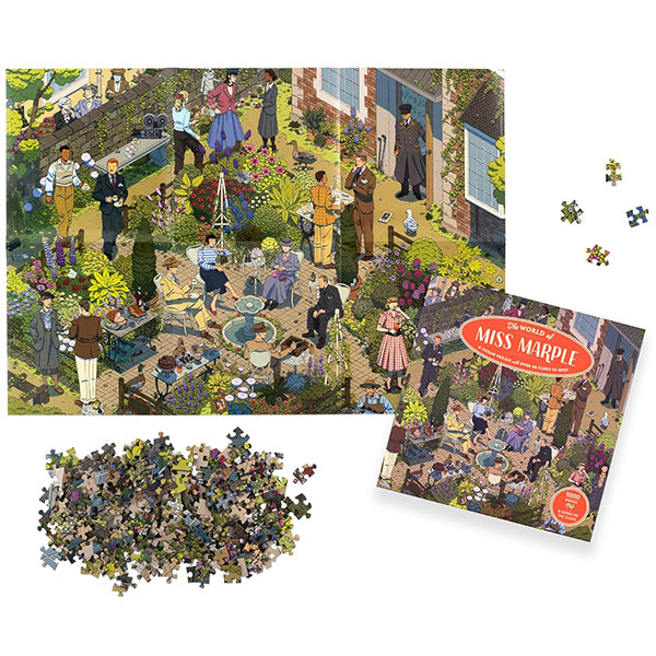 The World of Miss Marple 1000-Piece Jigsaw Puzzle