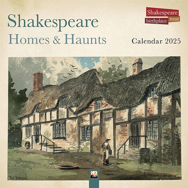 Shakespeare Homes and Haunts Wall Calendar 2025