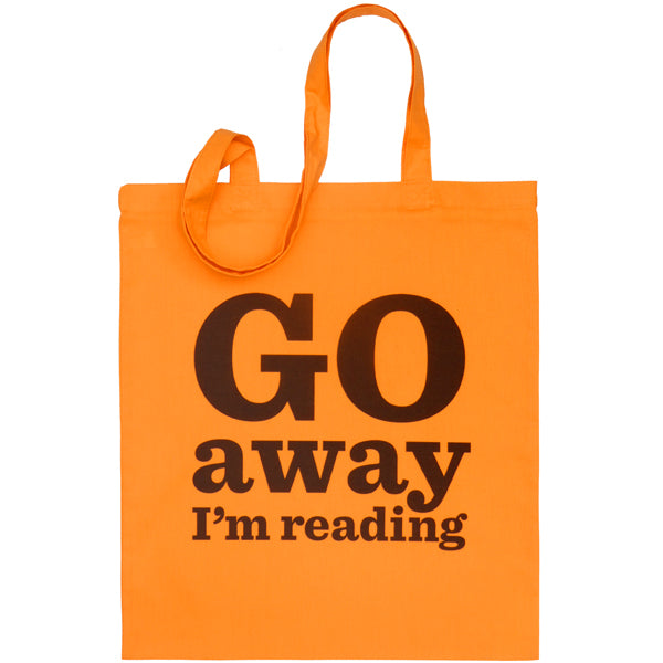 Go Away I'm Reading Bag – The Literary Gift Company