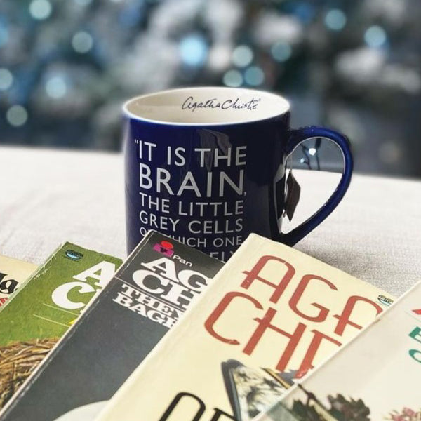 Hercule Poirot Little Grey Cells Mug – The Literary Gift Company