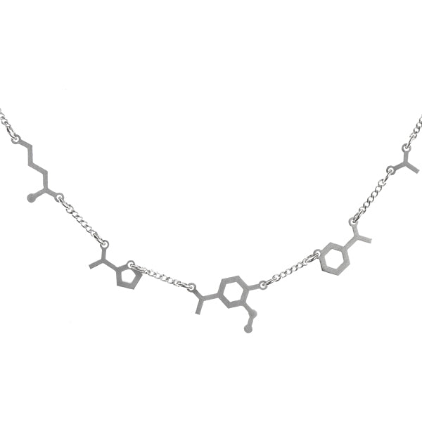 Old Book Smell Molecule Necklace