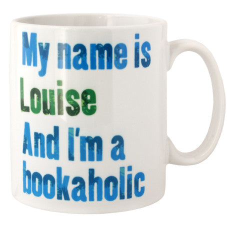 Personalised Bookaholic Mug