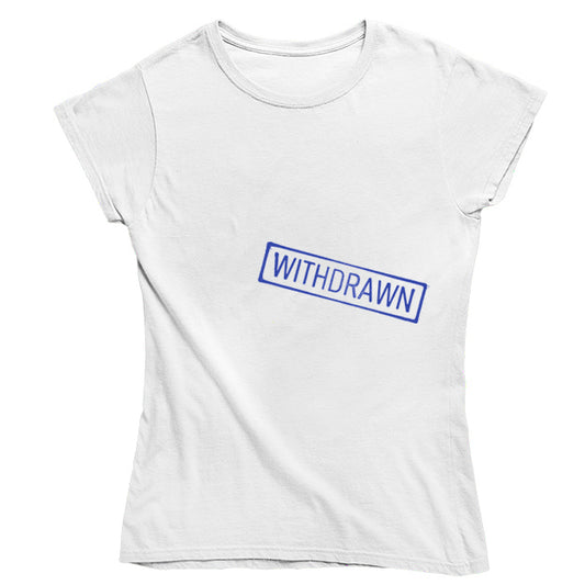 Withdrawn Library T-shirt - Women's Fitted